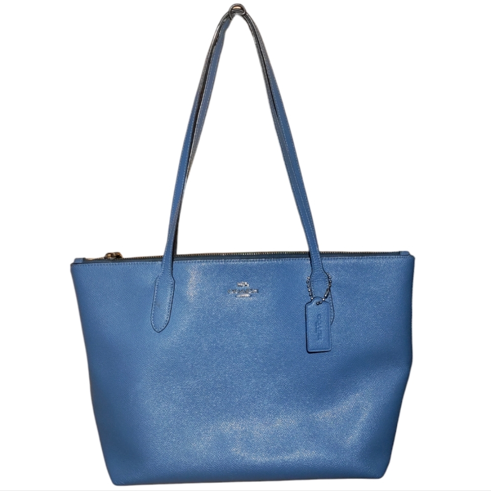 Coach Racer Blue Shoulder Bag